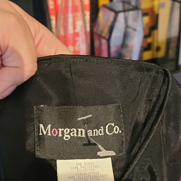 Morgan & Co. Purple Starry Prom Dress - Picture 7 of 7